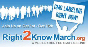 Right 2 Know March Poster